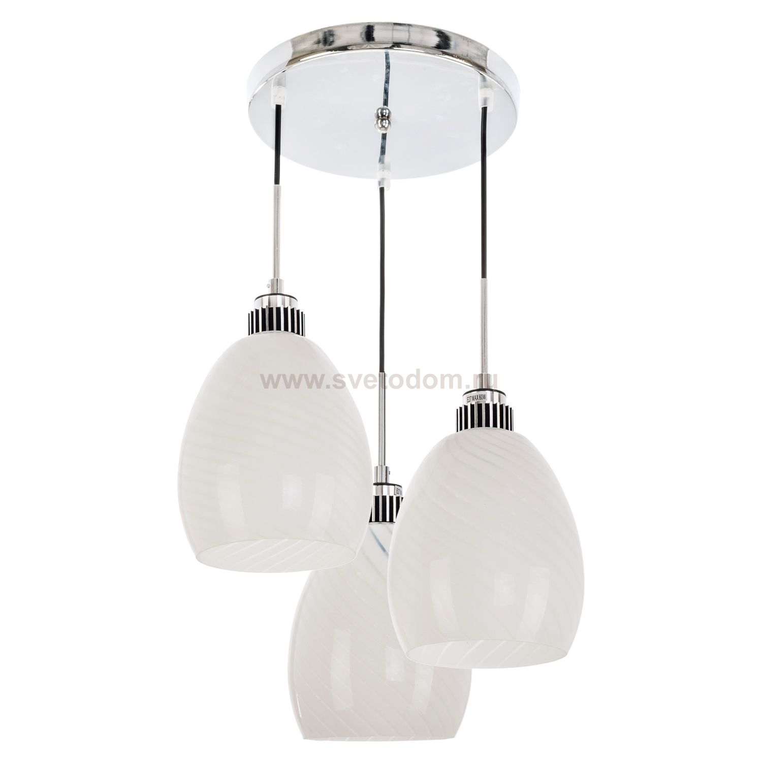 Светильник ЭкономСвет 182Q/3CR WT