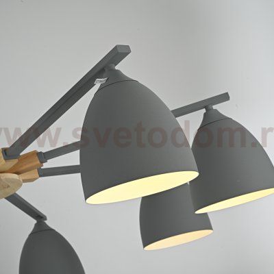 Потолочная люстра NOA 8 Gray by ImperiumLoft ImperiumLoft 183461-26