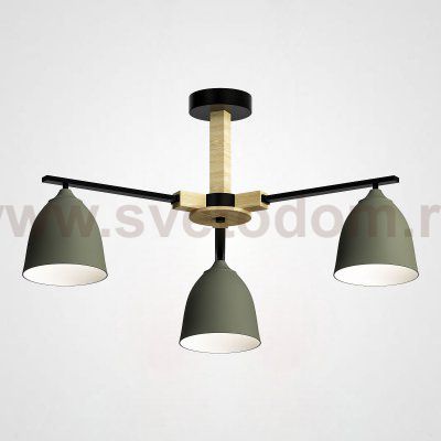 Потолочная люстра NOA 3 Olive by ImperiumLoft ImperiumLoft 183462-26