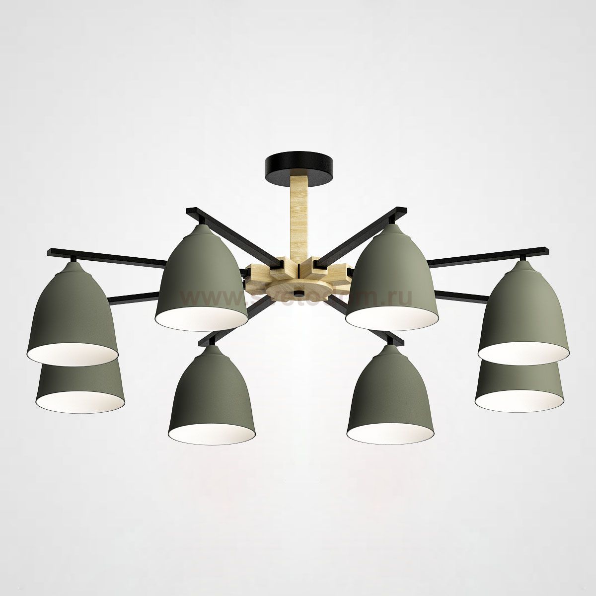 Потолочная люстра NOA 8 Olive by ImperiumLoft ImperiumLoft 183464-26