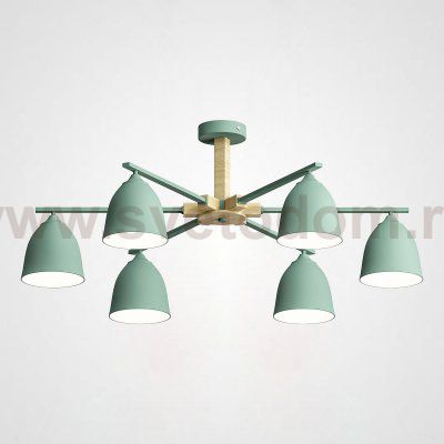 Потолочная люстра NOA 6 Mint by ImperiumLoft ImperiumLoft 183467-26