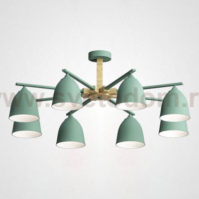 Потолочная люстра NOA 8 Mint by ImperiumLoft ImperiumLoft 183468-26