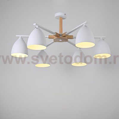 Потолочная люстра NOA 6 White by ImperiumLoft ImperiumLoft 183469-26