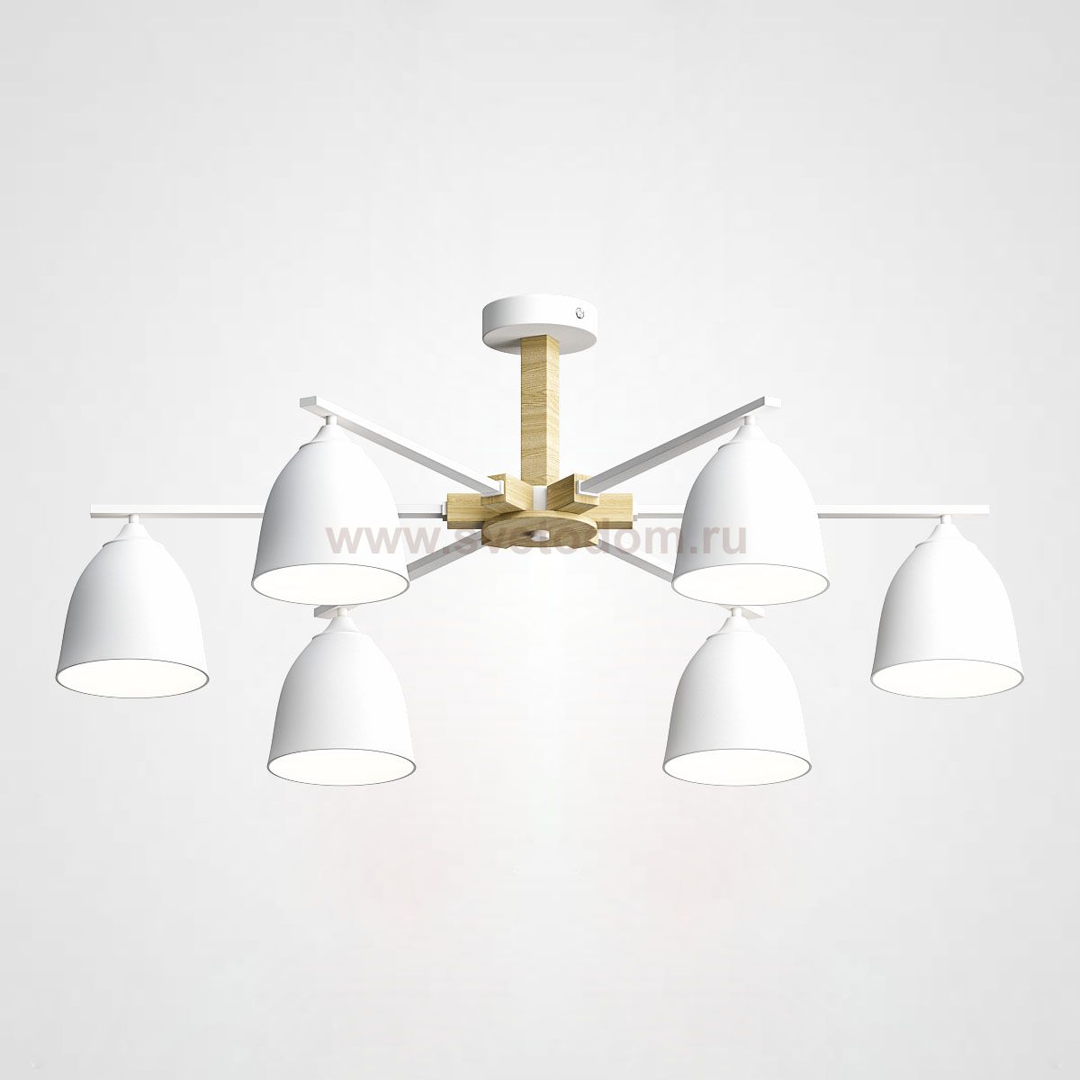 Потолочная люстра NOA 6 White by ImperiumLoft ImperiumLoft 183469-26