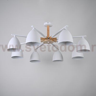Потолочная люстра NOA 8 White by ImperiumLoft ImperiumLoft 183470-26