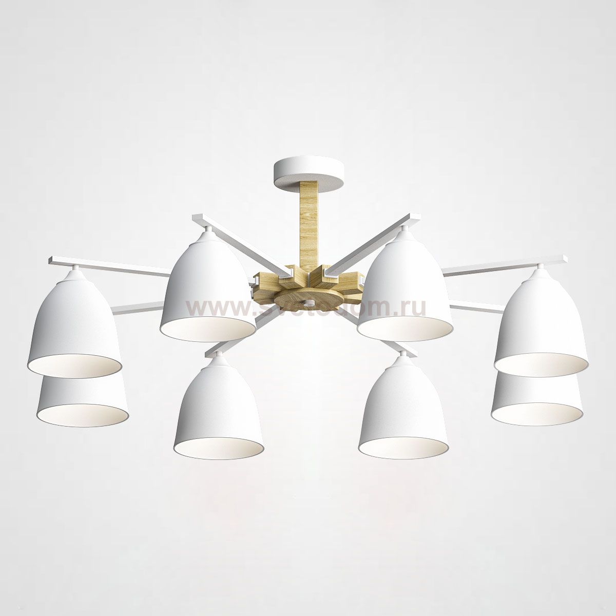 Потолочная люстра NOA 8 White by ImperiumLoft ImperiumLoft 183470-26