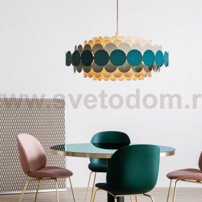 Люстра на штанге ASOLA D40 Black by ImperiumLoft ImperiumLoft 183479-26