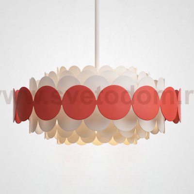 Люстра на штанге ASOLA D60 Red by ImperiumLoft ImperiumLoft 183483-26