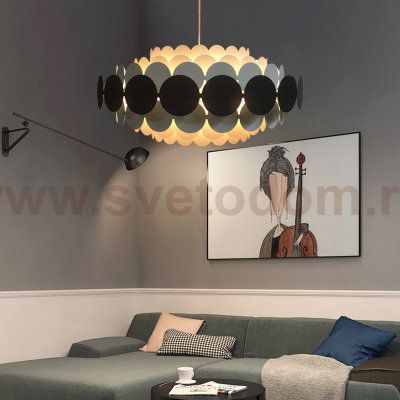 Люстра на штанге ASOLA D60 Red by ImperiumLoft ImperiumLoft 183483-26
