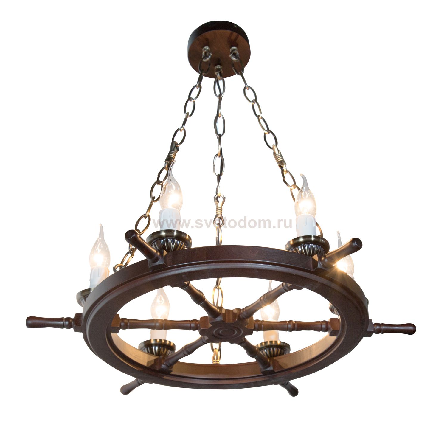 Люстра штурвал Дубравия 185-53-16 ШТУРВАЛ