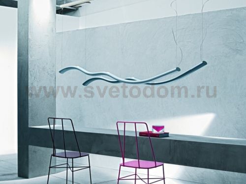 Подвесной светильник Foscarini WAVE белый H. 5 m