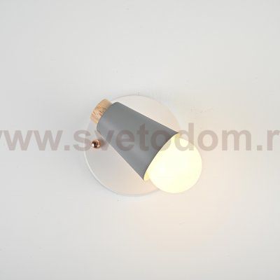 Настенный светильник ROTARY WALL Серый ImperiumLoft 185371-26
