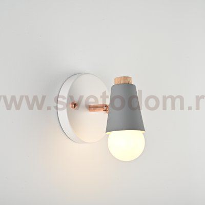 Настенный светильник ROTARY WALL Серый ImperiumLoft 185371-26