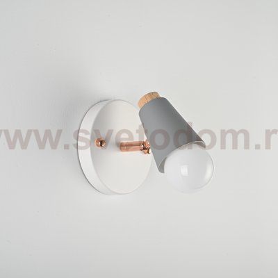 Настенный светильник ROTARY WALL Серый ImperiumLoft 185371-26