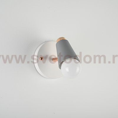 Настенный светильник ROTARY WALL Серый ImperiumLoft 185371-26