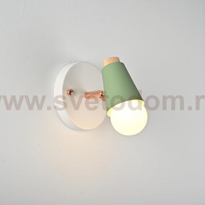 Настенный светильник ROTARY WALL Хаки ImperiumLoft 185372-26