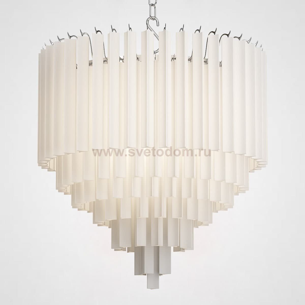 Люстра Eich Chandelier Nova 9 D65 nickel ImperiumLoft 185377-22