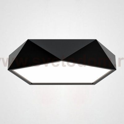 Потолочный светодиодный светильник GEOMETRIC Black D60 ImperiumLoft 185379-26