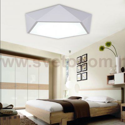 Потолочный светодиодный светильник GEOMETRIC White D50 ImperiumLoft 185381-26