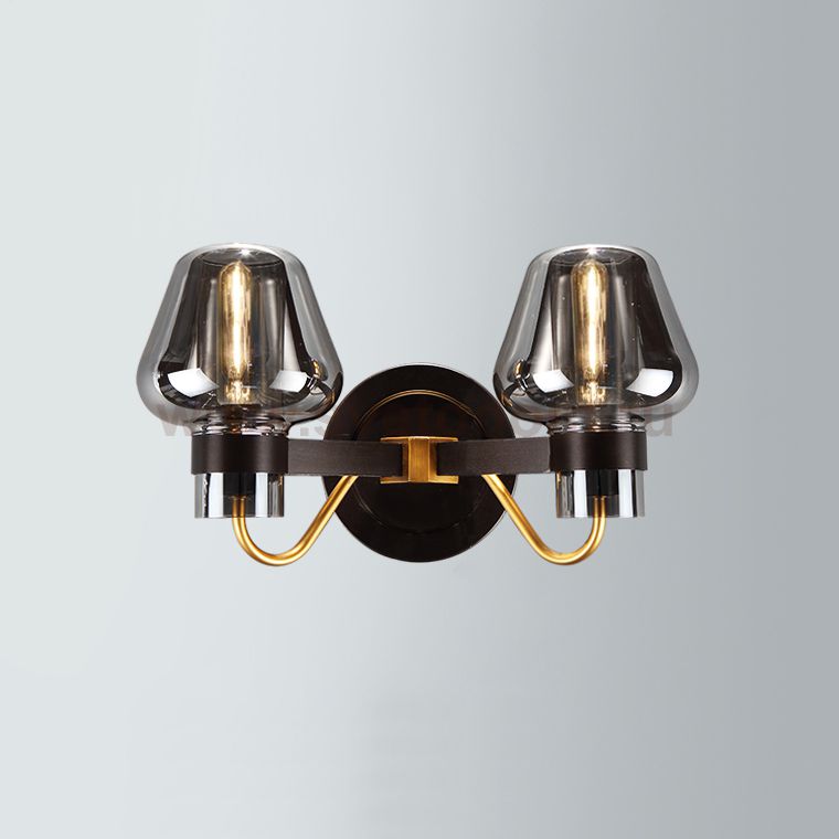 Бра MONTALEMBERT SCONCE BY Studios Черный, Дымчатый ImperiumLoft 185389-26