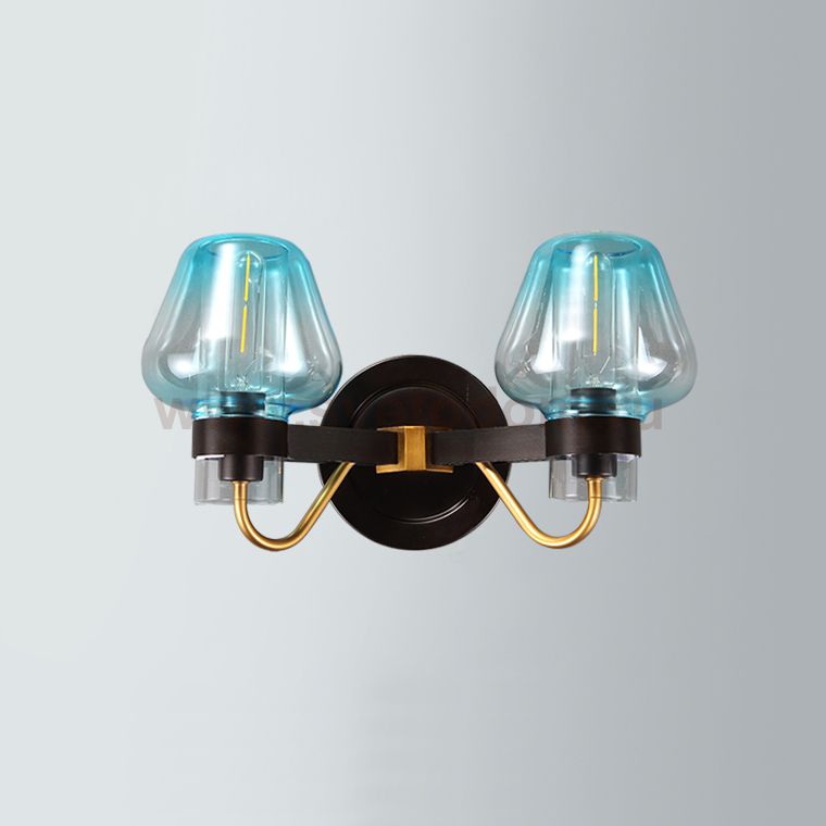 Бра MONTALEMBERT SCONCE BY Studios Черный, Голубой ImperiumLoft 185391-26