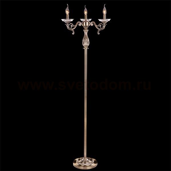 Светильник напольный Eurosvet 18552/3F античная бронза