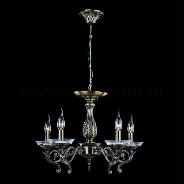 Люстра Eurosvet 18552/5 античная бронза