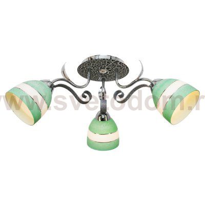 Светильник ЭкономСвет 1857LM/3CR WT+GN