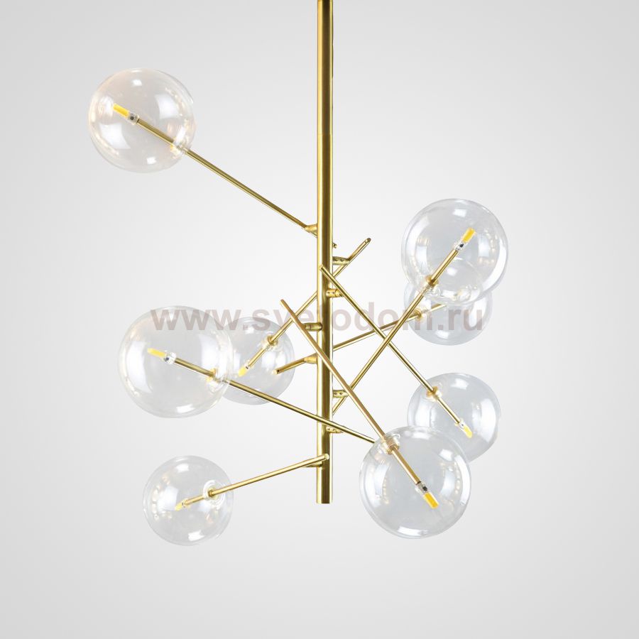 Люстра Bolle hanging lamp Gallo radice 8 ImperiumLoft 186152-22