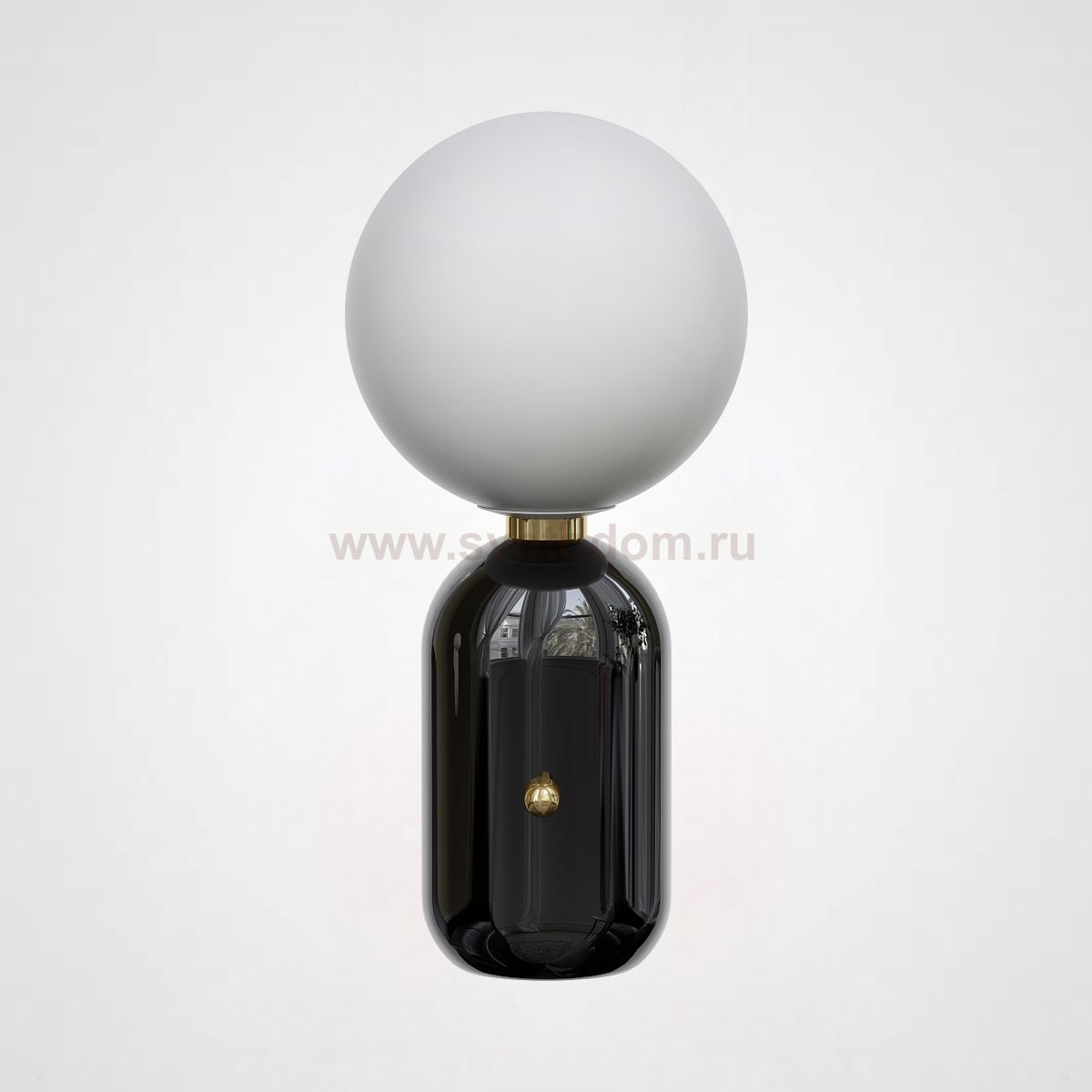 Настольная лампа Parachilna Aballs black