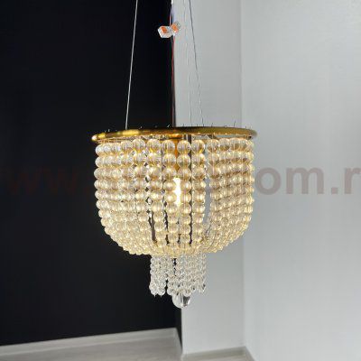Потолочная люстра JACQUELINE WHITE SCONCE brass ImperiumLoft 186172-22