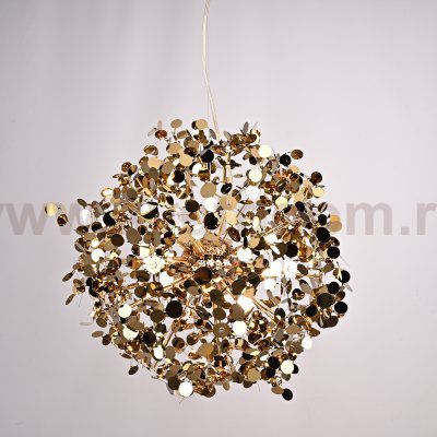Люстра Tezani Argent Suspension Pendant lamp 85 gold D50 ImperiumLoft 186184-22