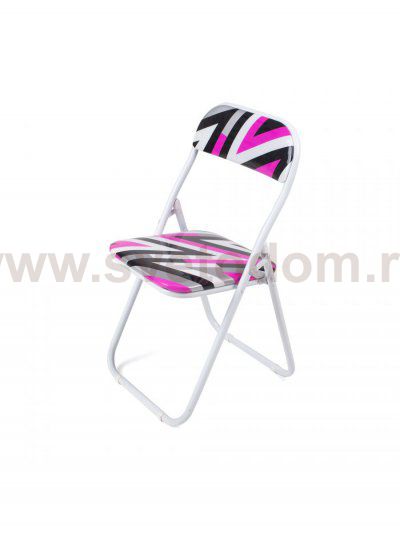 Складной стул Juventus Pink