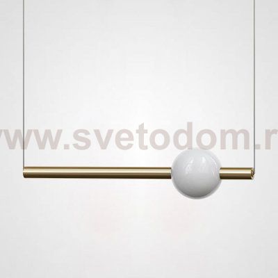 Подвесной светильник broom ORION GLOBE LIGHT gold C L600 ImperiumLoft 186662-22