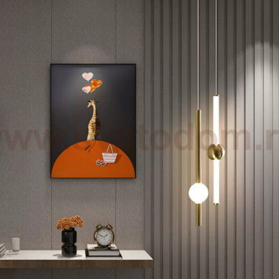 Подвесной светильник broom ORION GLOBE LIGHT gold D L600 ImperiumLoft 186663-22