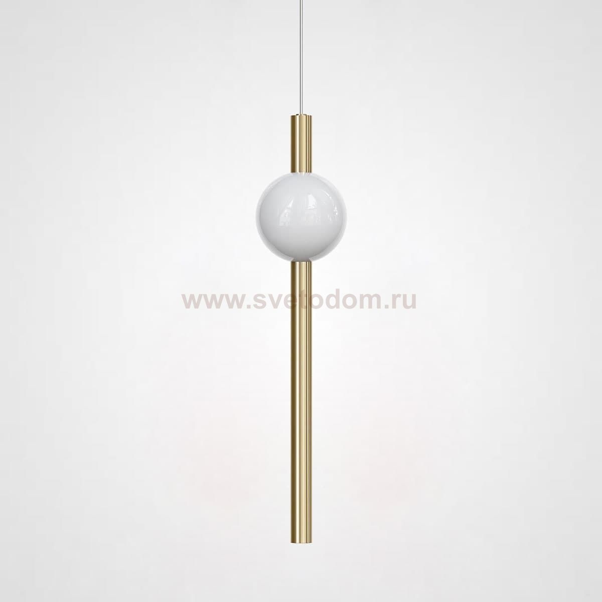 Подвесной светильник broom ORION GLOBE LIGHT gold D L600 ImperiumLoft 186663-22