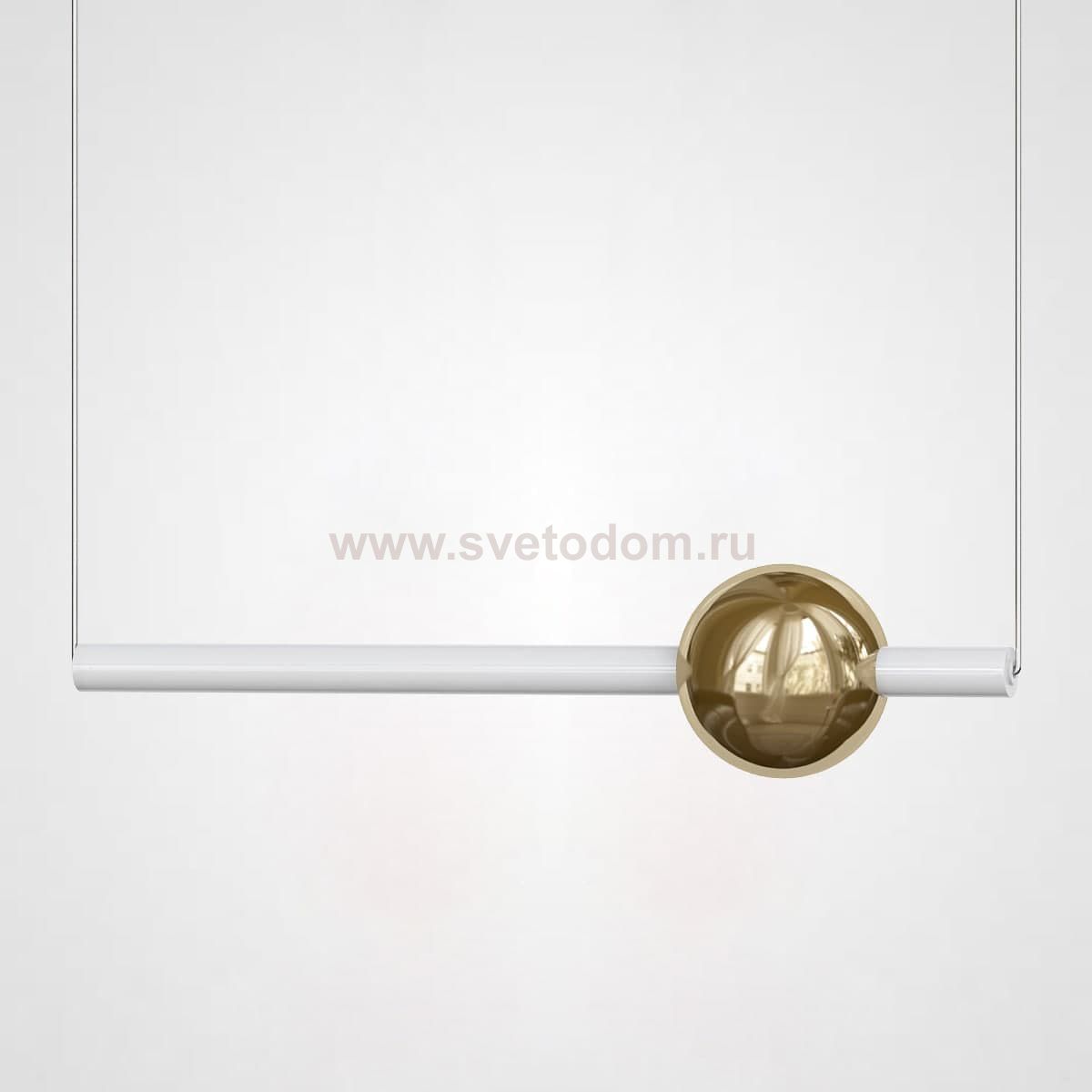 Подвесной светильник broom ORION GLOBE LIGHT white B L600 ImperiumLoft 186665-22