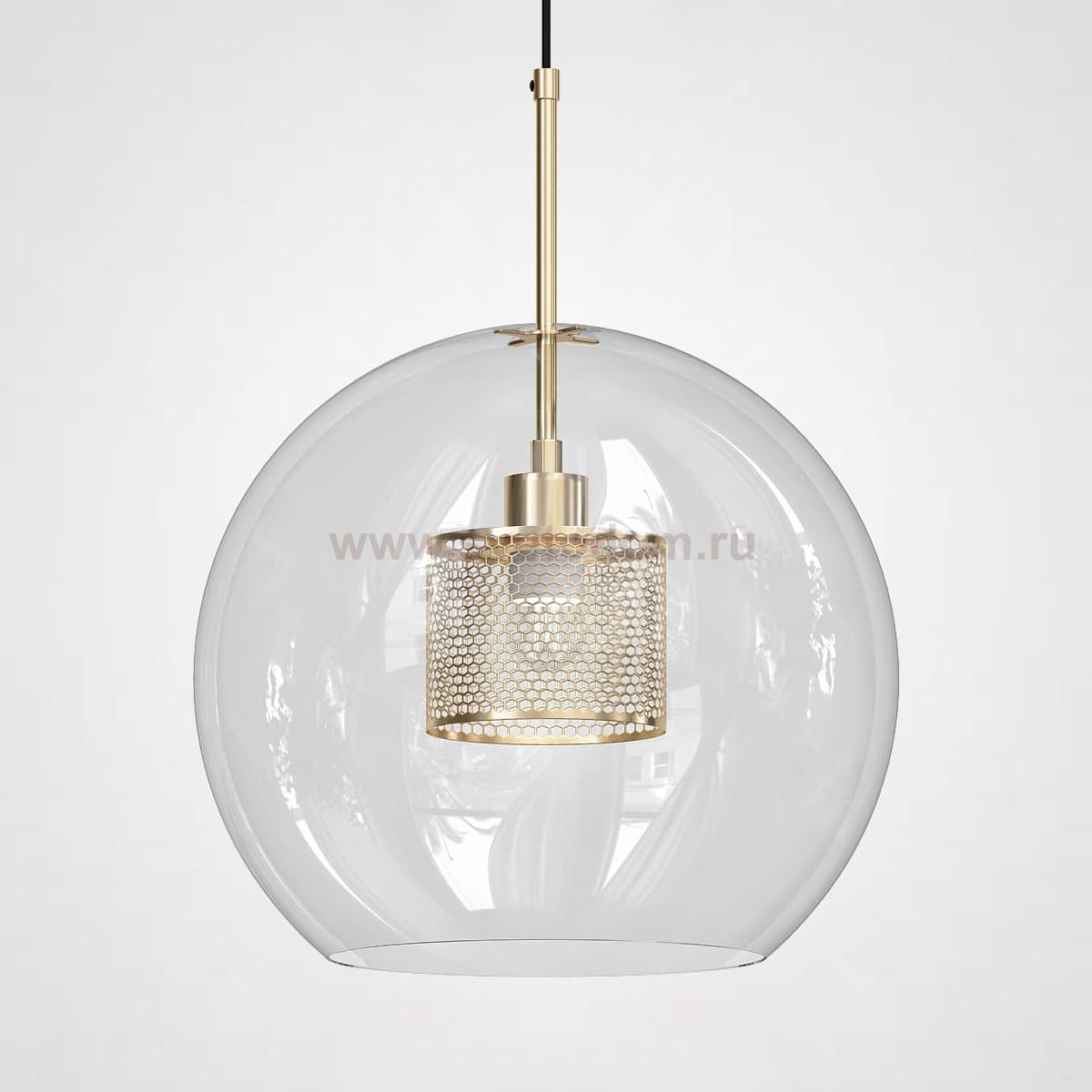 Подвесной светильник CATCH brass D30 ImperiumLoft 186707-26