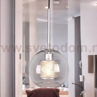 Подвесной светильник CATCH silver D20 ImperiumLoft 186708-26