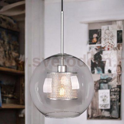 Подвесной светильник CATCH silver D30 ImperiumLoft 186710-26