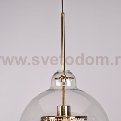 Подвесной светильник CATCH F pear brass D30 ImperiumLoft 186712-26
