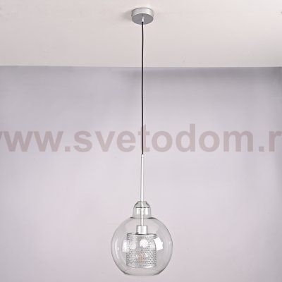 Подвесной светильник CATCH F pear silver D25 ImperiumLoft 186713-26