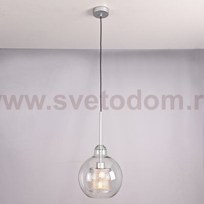 Подвесной светильник CATCH F pear silver D25 ImperiumLoft 186713-26