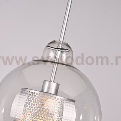Подвесной светильник CATCH F pear silver D30 ImperiumLoft 186714-26
