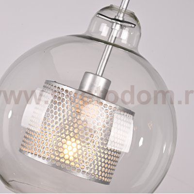 Подвесной светильник CATCH F pear silver D30 ImperiumLoft 186714-26