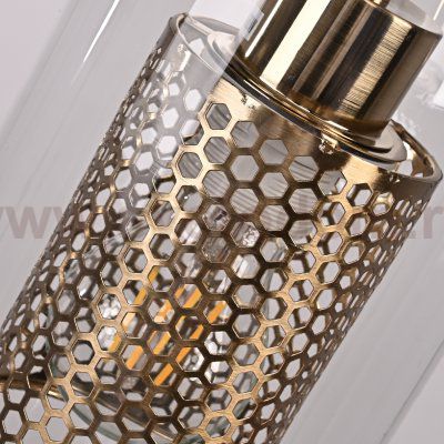 Подвесной светильник CATCH F cylinder brass D12 ImperiumLoft 186715-26