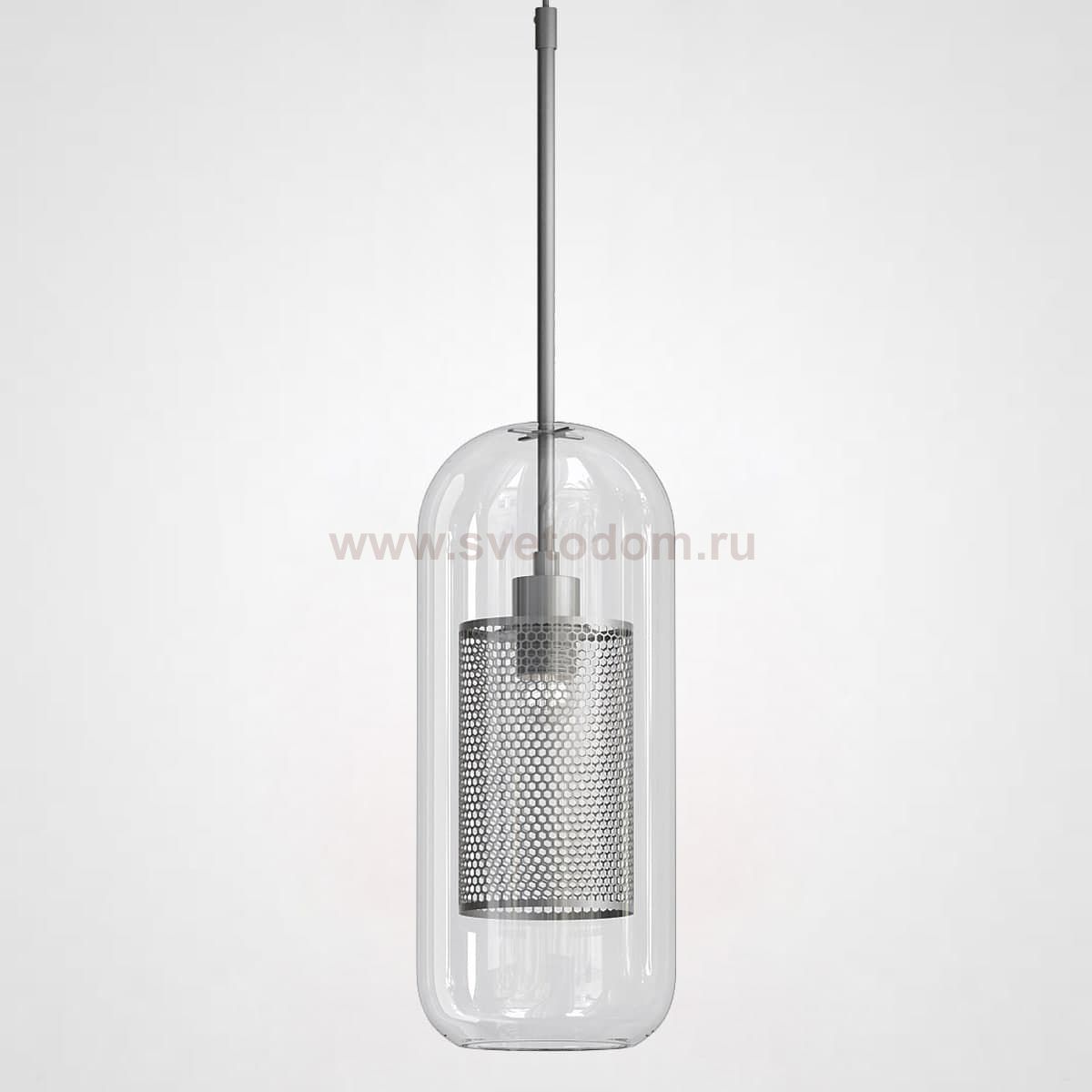 Подвесной светильник CATCH F cylinder silver D15 ImperiumLoft 186721-26