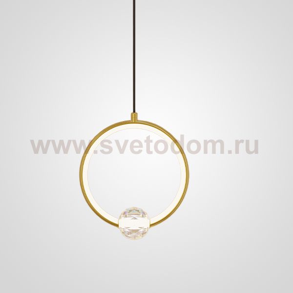 Подвесной светильник LUANA 1 Brass 3000К ImperiumLoft 186730-23