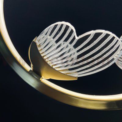 Подвесной светильник BABETTA RING 1 L320 brass 4000К ImperiumLoft 186735-23