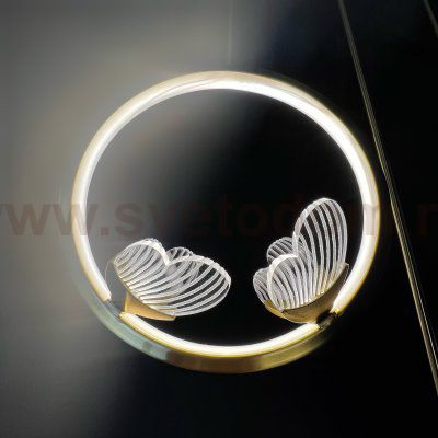 Подвесной светильник BABETTA RING 1 L320 brass 4000К ImperiumLoft 186735-23